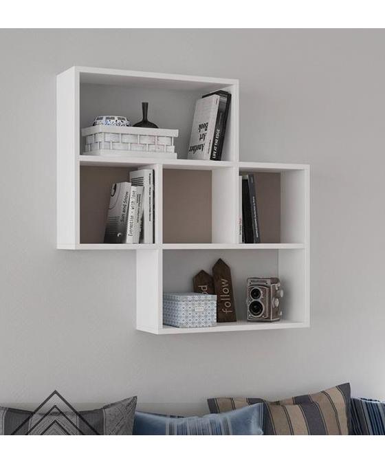 Kệ sách trang trí 38.2 - Gỗ MDF (DxRxC) 850 x 200 x 850 mm Kệ sách trang trí 38.2 - Gỗ MDF (DxRxC) 850 x 200 x 850 mm